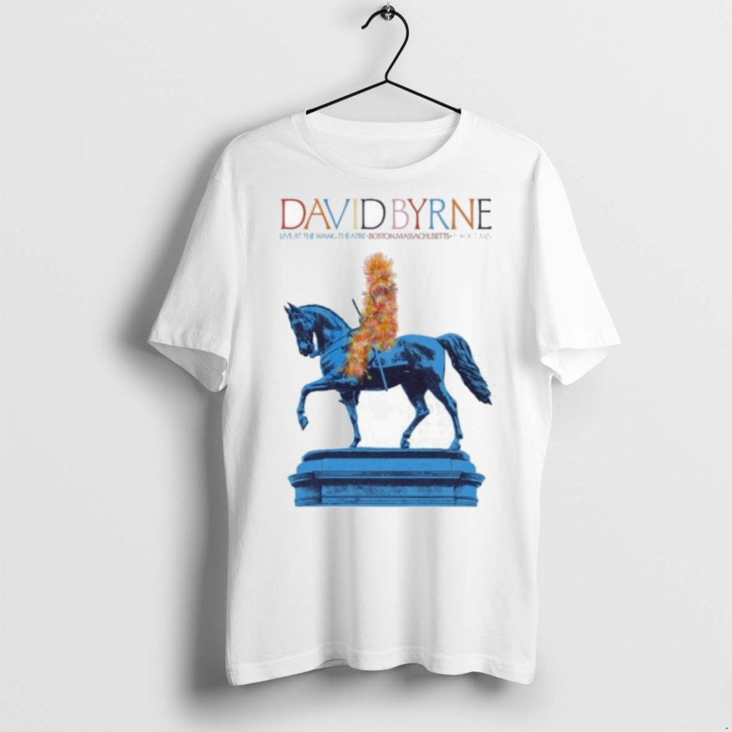 Premium David Byrne Wang Oct 2 4 2025 Boston Ma Tour T Shirts