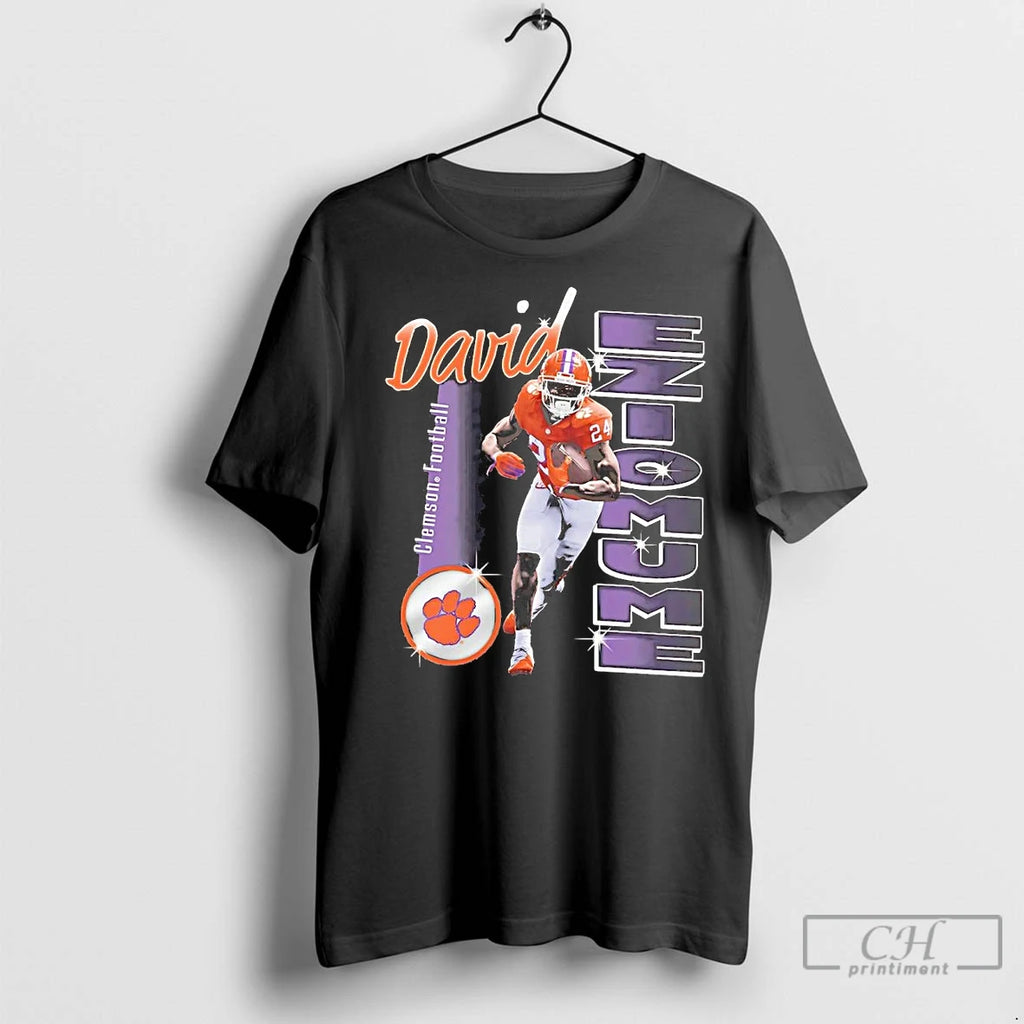 Premium David Eziomume Portrait Running Clemson Football