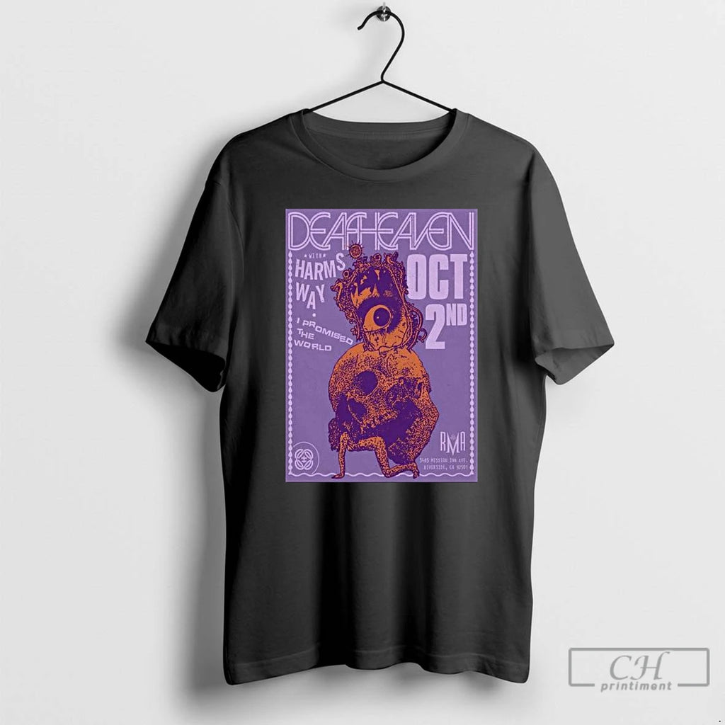 Premium Deafheaven Riverside Municipal Auditorium In Riverside Ca October 2 2025 Long Sleve T Shirts