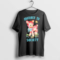 Premium Deer Menace To Society Cute T Shirts