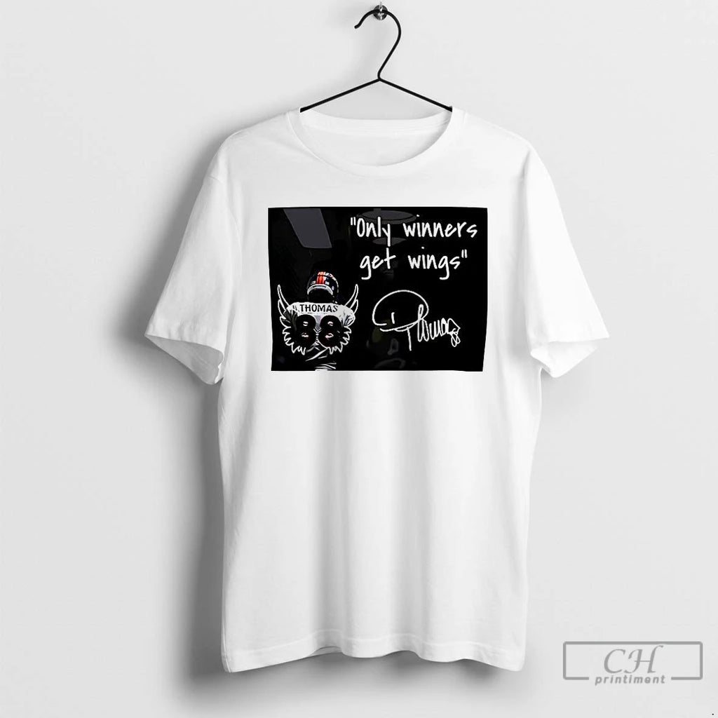 Premium Demaryius Thomas Only Winners Get Wings T Shirts
