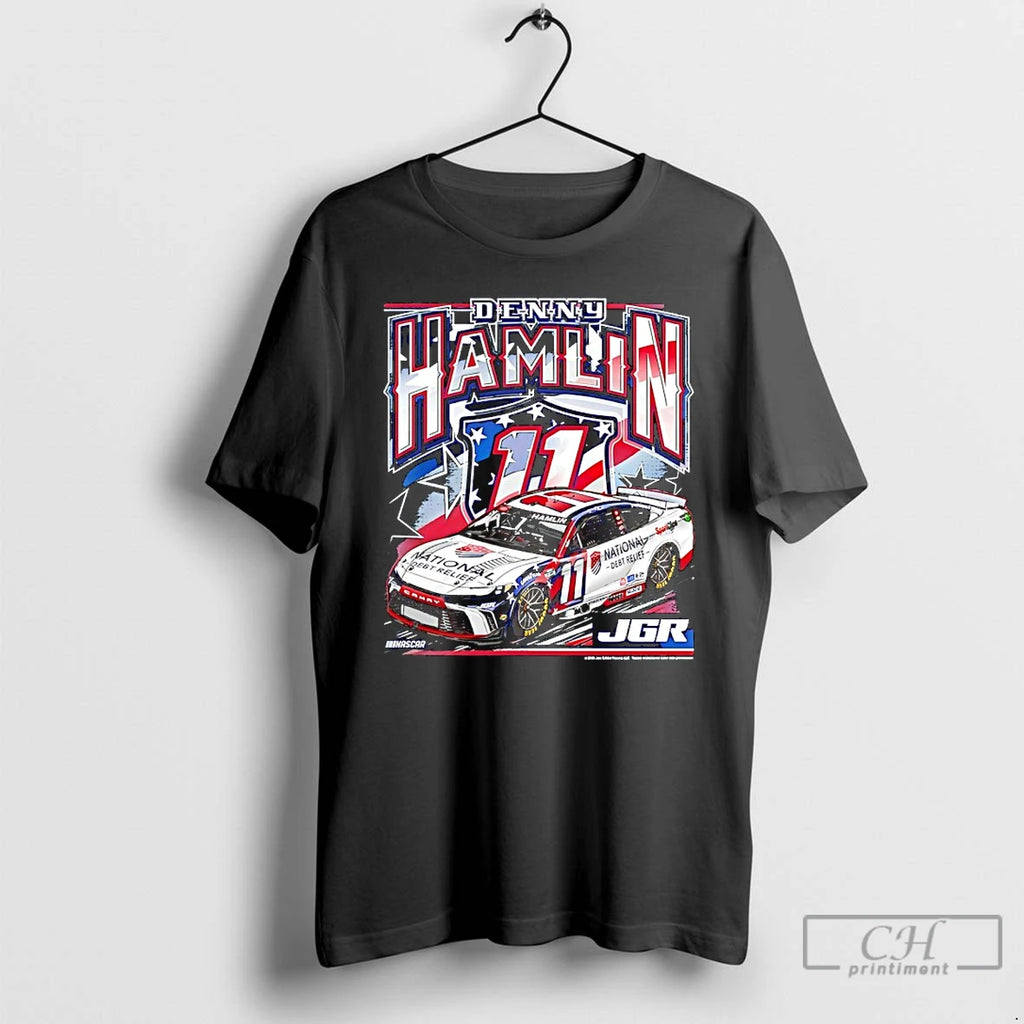 Premium Denny Hamlin 11 Jgr Racing T Shirts