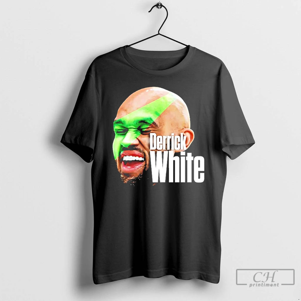Premium Derrick White Headshot Celtics T Shirts