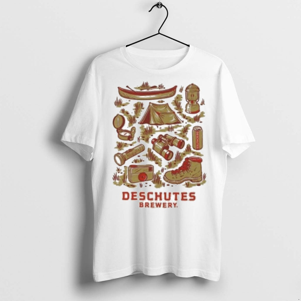 Premium Deschutes Brewery Camp Collage T Shirts