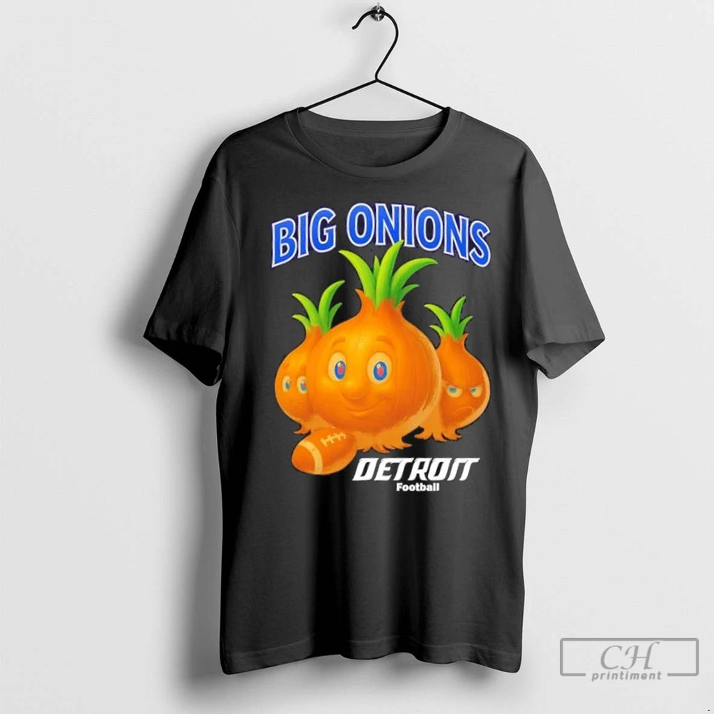 Premium Detroit Lions Big Onions Football