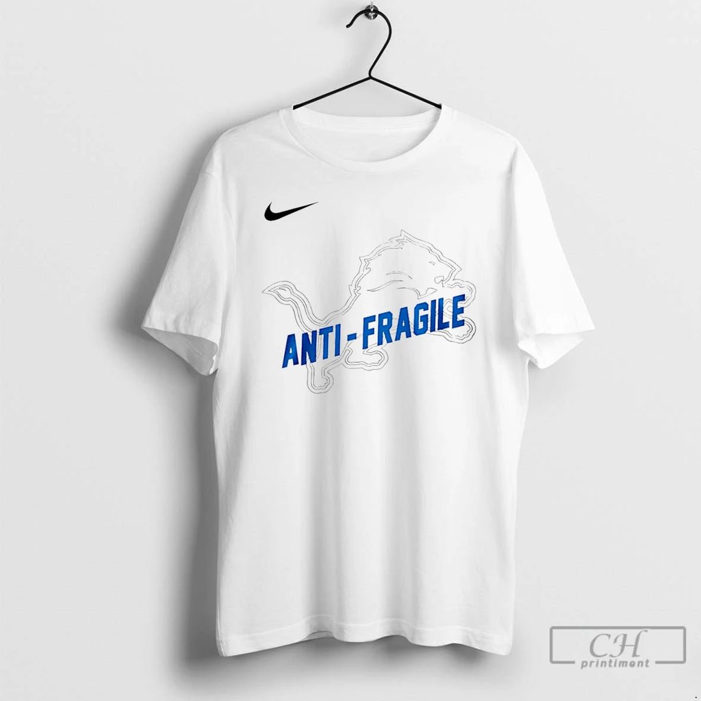 Premium Detroit Lions Coach Dan Campbell Anti Fragile T Shirts