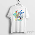 Premium Detroit Lions Margaritaville No Shoes Required Gameday Party T Shirts
