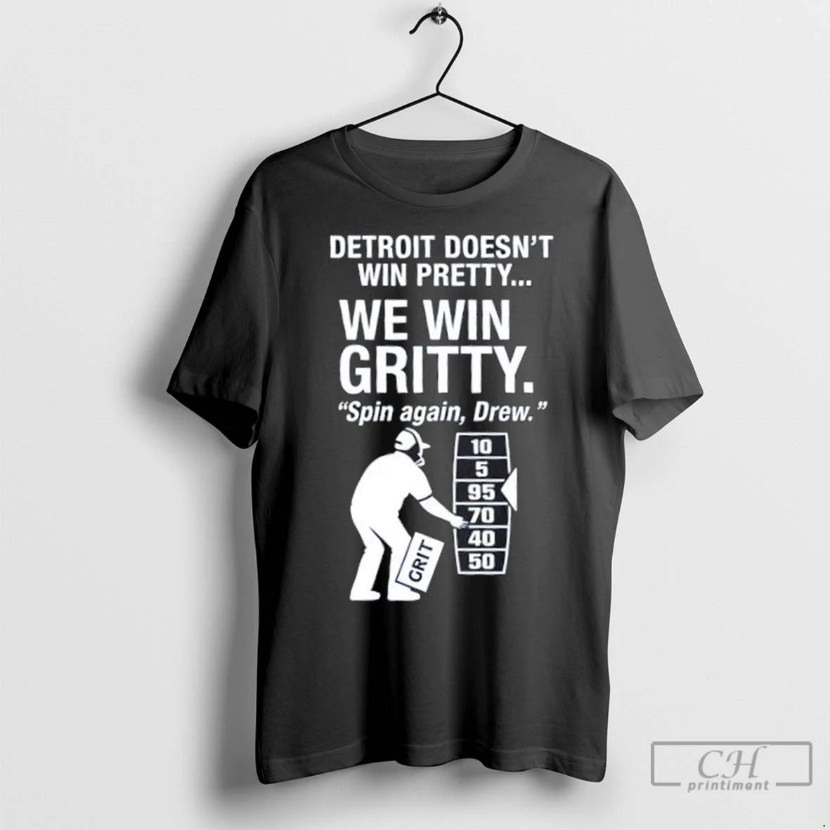 Premium Detroit Lions We Win Gritty Spin Again Drew Dan Campbell Lions