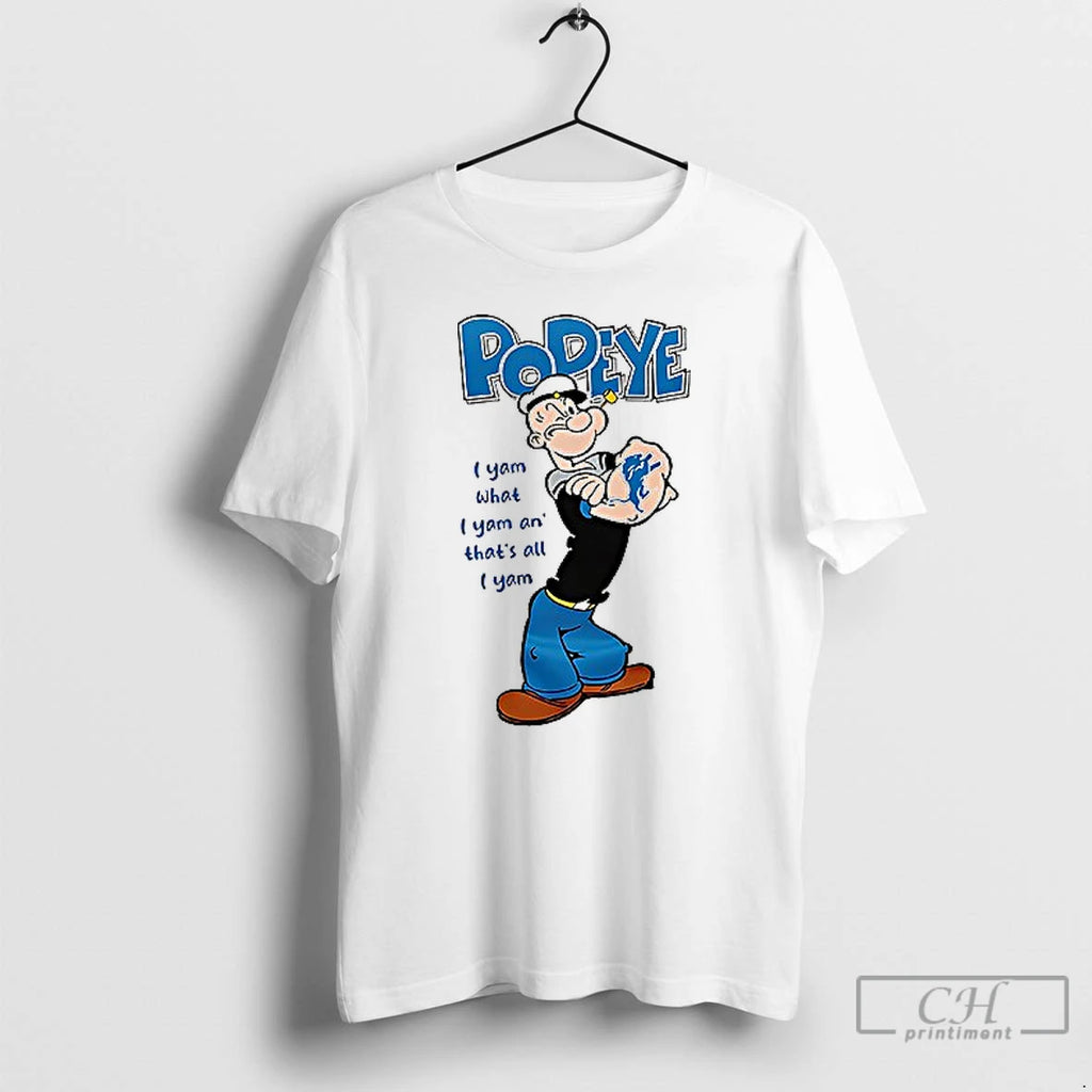 Premium Detroit Lions X Popeye I Yam What I Yam An Thats All I Yam