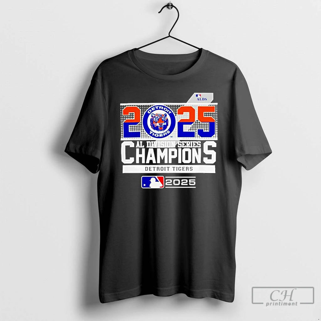 Premium Detroit Tigers 2025 Mlb Postseason Al Division Series Champions Celebration Ornaments T Shirts