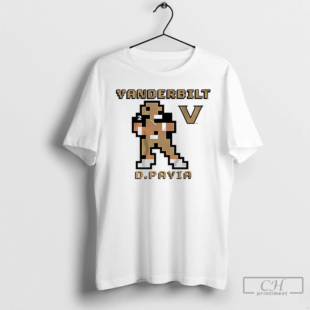 Premium Diego Pavia Vanderbilt Commodores Football Retro Baller T Shirts
