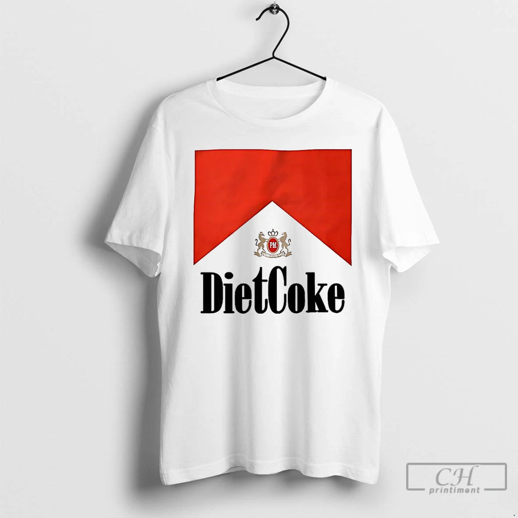 Premium Diet Coke Marlboro Cigarette Packs T Shirts