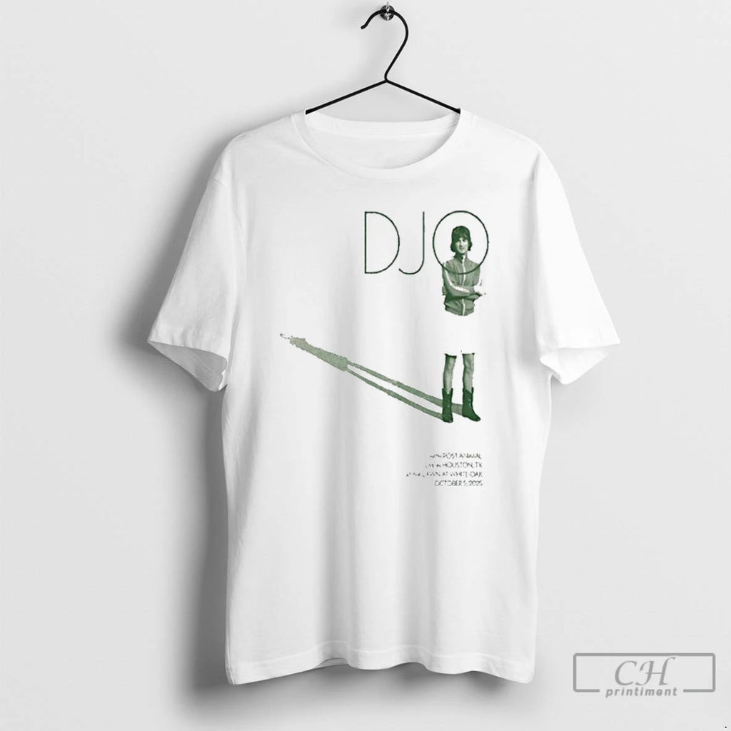Premium Djo Oct 05 2025 Oak Music Hall Lawn T Shirts
