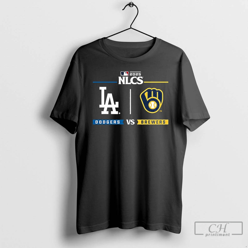 Premium Dodgers Vs Brewers 2025 Postseason Nlcs T Shirts