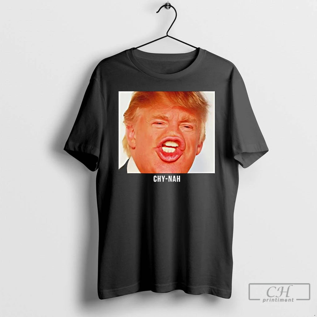 Premium Donald Trump China Chynah Funny T Shirts