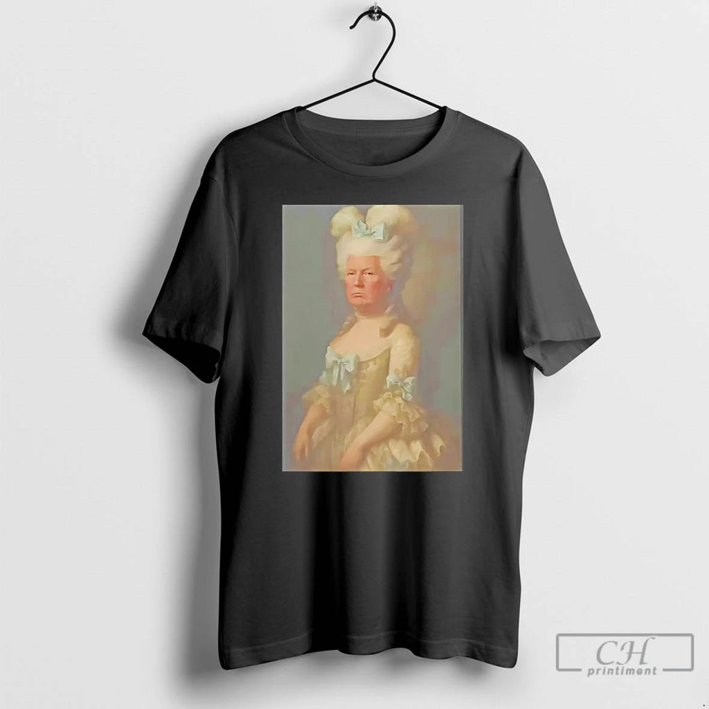 Premium Donald Trump Marie Antoinette Portrait T Shirts