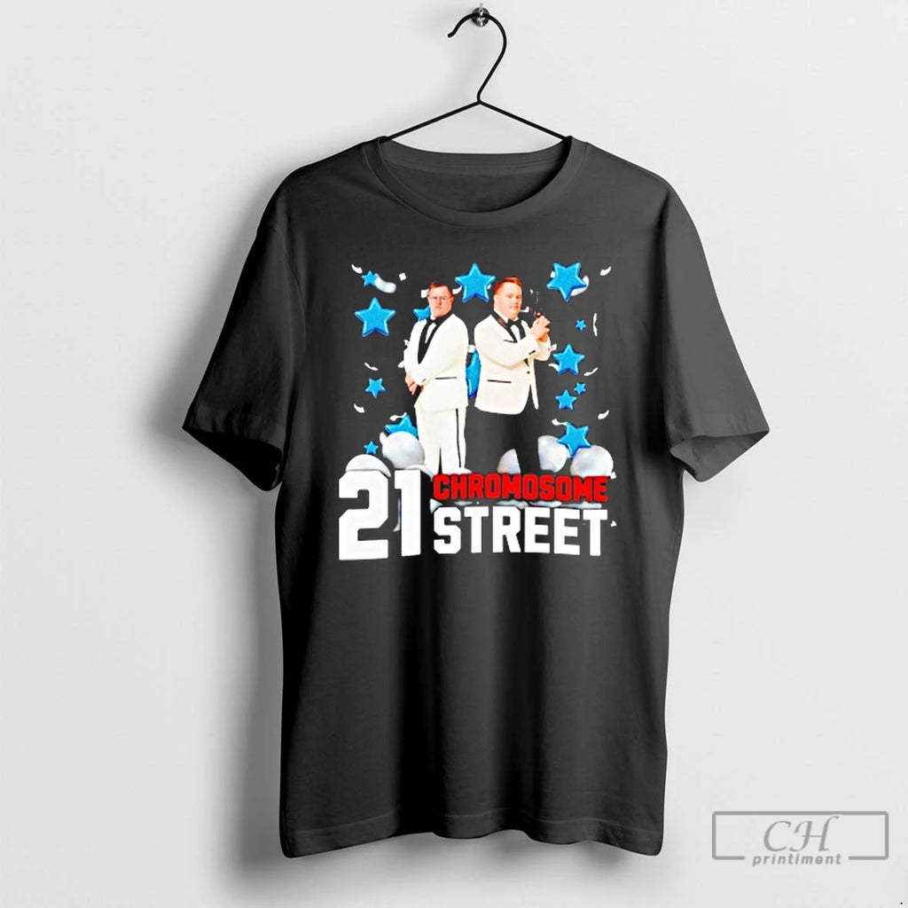 Premium Down Syndrome Chromosome 21 Street T Shirts