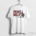 Premium Drake Milligan Silver Guitar Photo T Shirts