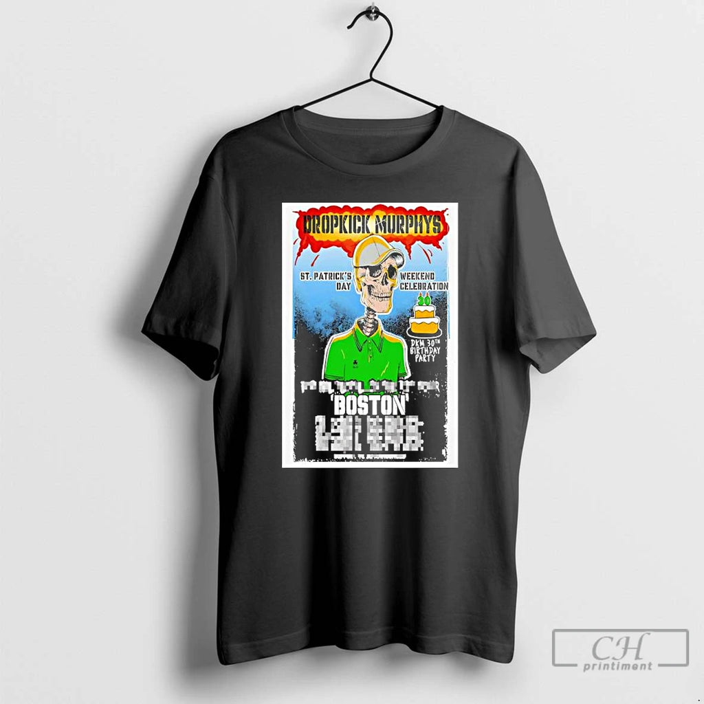 Premium Dropkick Murphys Boston 2025 T Shirts