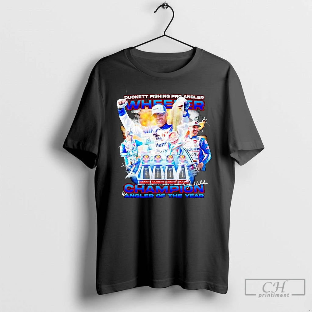 Premium Duckett Fishing Pro Angler Wheeler 4x Champion Angler Of The Year Ornaments T Shirts