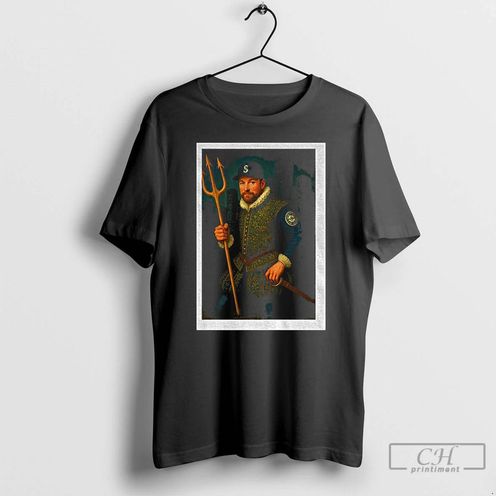 Premium Dumper Decor Art Cal Raleigh Seattle Mariners T Shirts