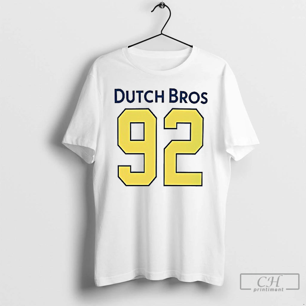 Premium Dutch Bros X Lonely Ghost 92 Logo T Shirts