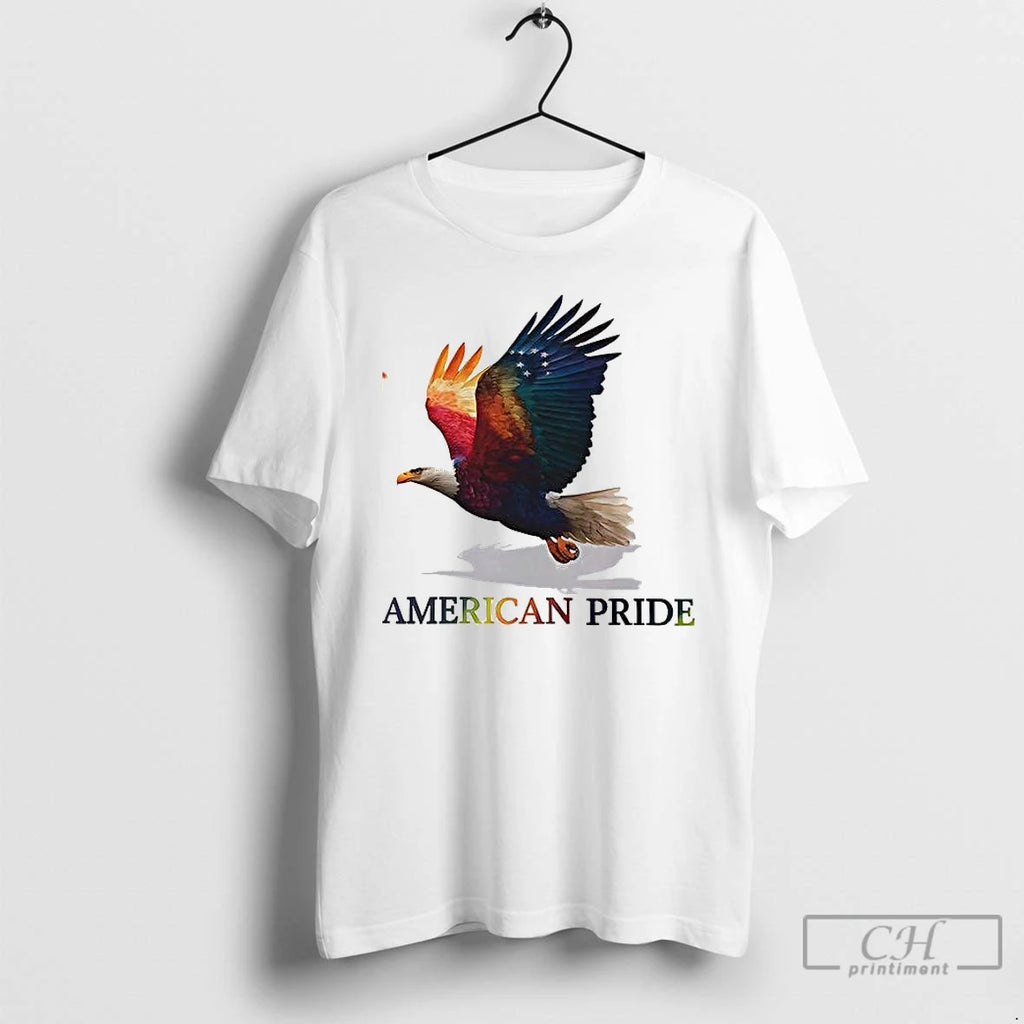 Premium Eagle American Pride T Shirts