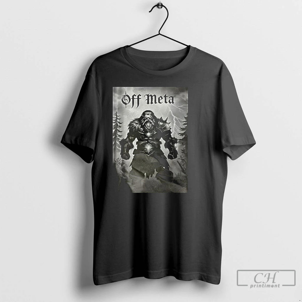 Premium Elon Musk Off Meta Fierce Warrior Lighting T Shirts