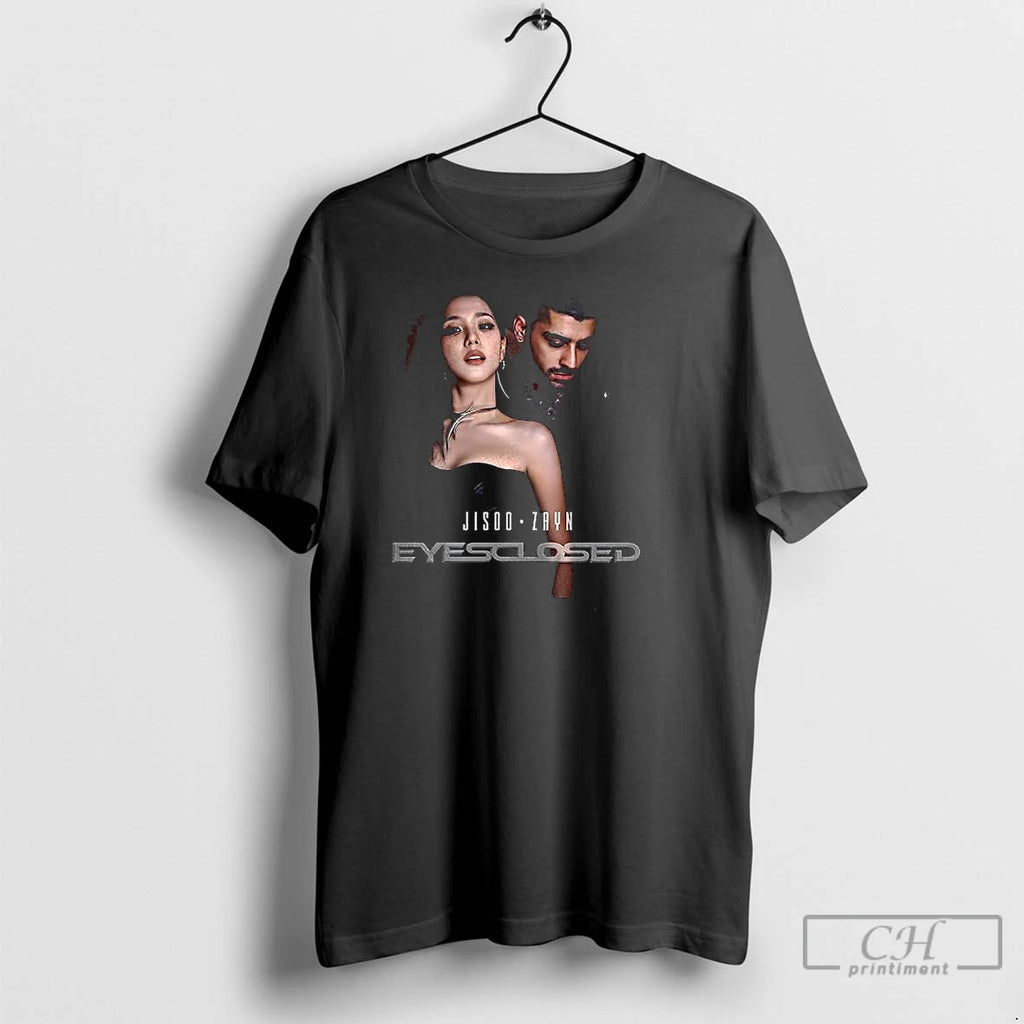 Premium Eyes Closed Jisoo And Zayn T Shirts
