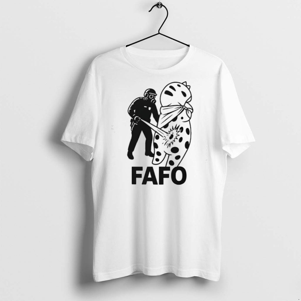 Premium Fafo A Police Officer In Riot Gear T Shirts