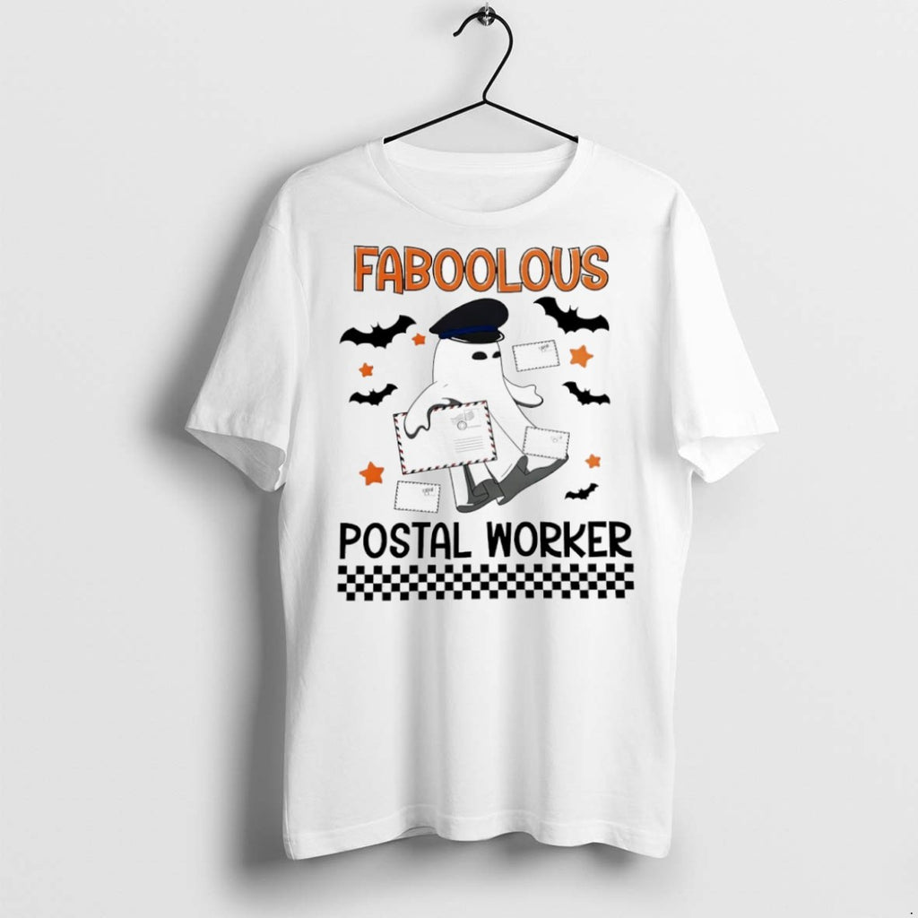 Premium Fab Boo Lous Postal Worker Halloween T Shirts