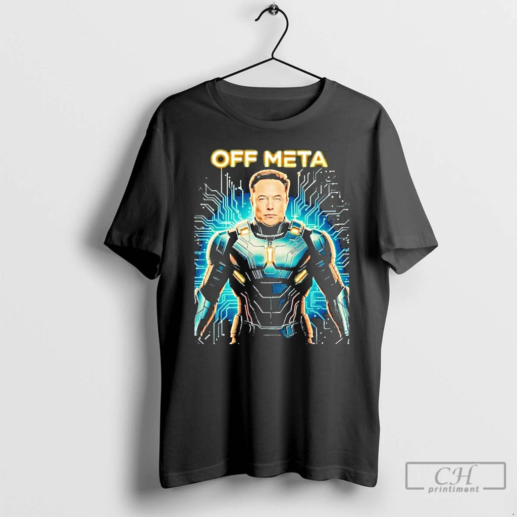 Premium Fahd Abdulaziz Al Off Meta Elon Musk T Shirts