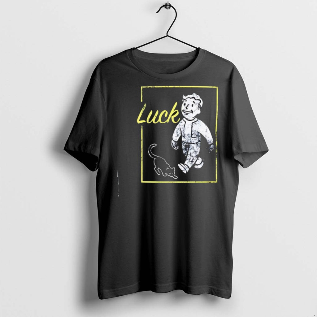 Premium Fallout Luck Cat T Shirts
