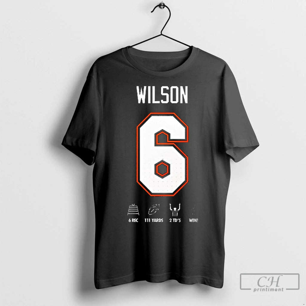 Premium Florida Gators Dallas Wilson Number 6 6 Receptions 111 Yards And 2 Touchdowns
