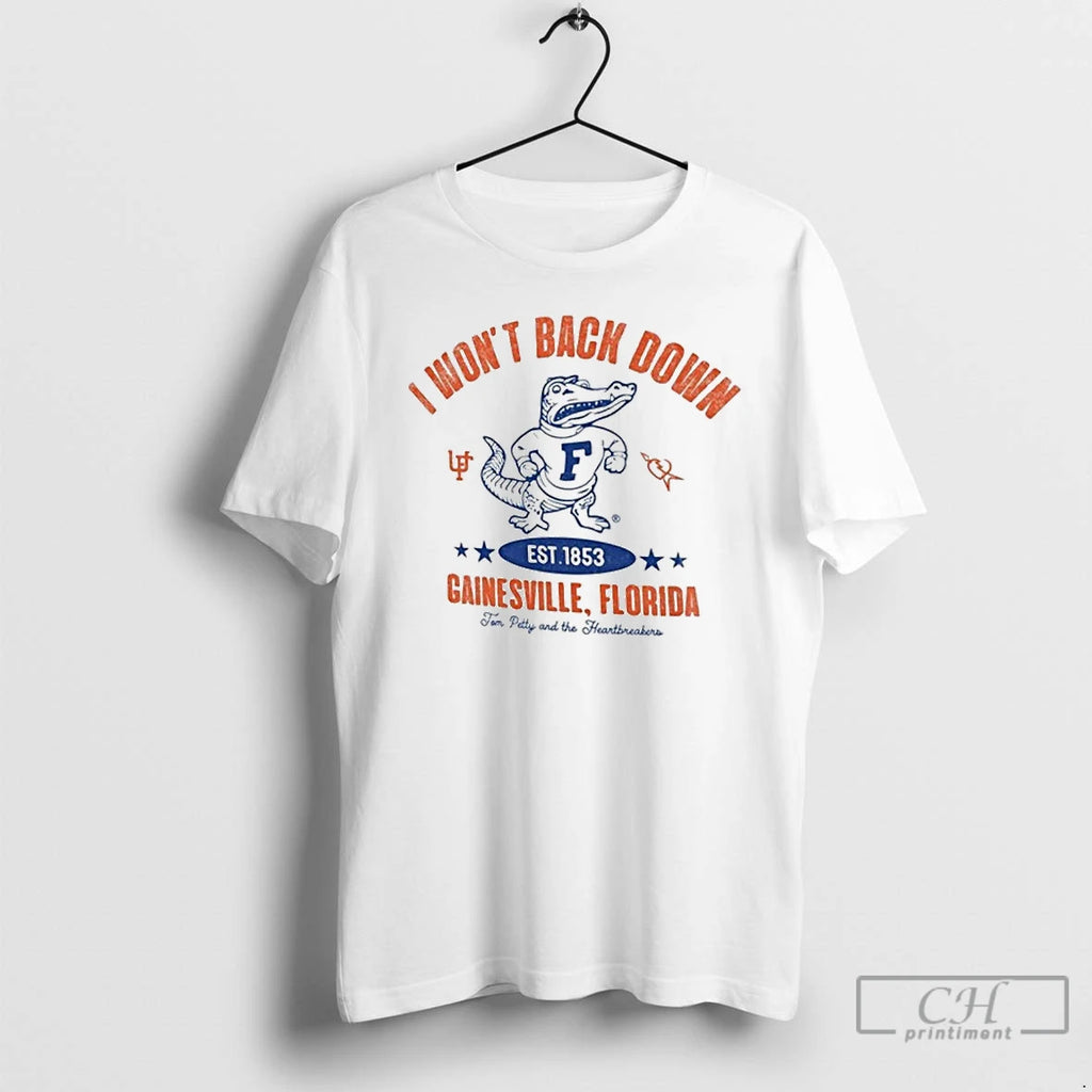 Premium Florida Gators Ivory Tom Petty Established 1853 T Shirts