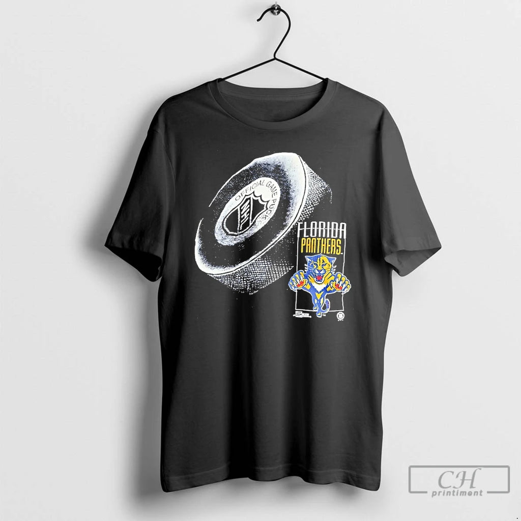 Premium Florida Panthers Game Puck T Shirts