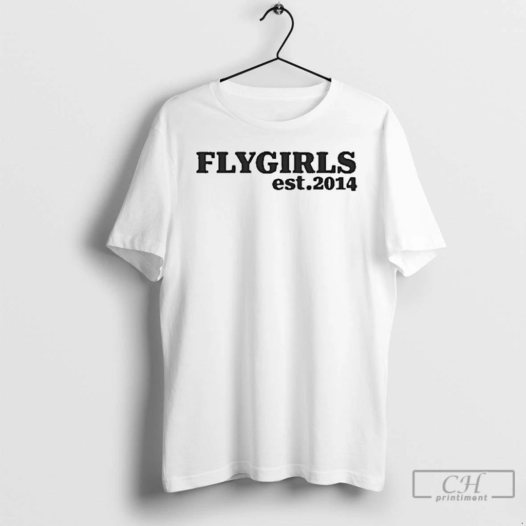 Premium Flygirls Est 2014 Flygirls Stamp T Shirts