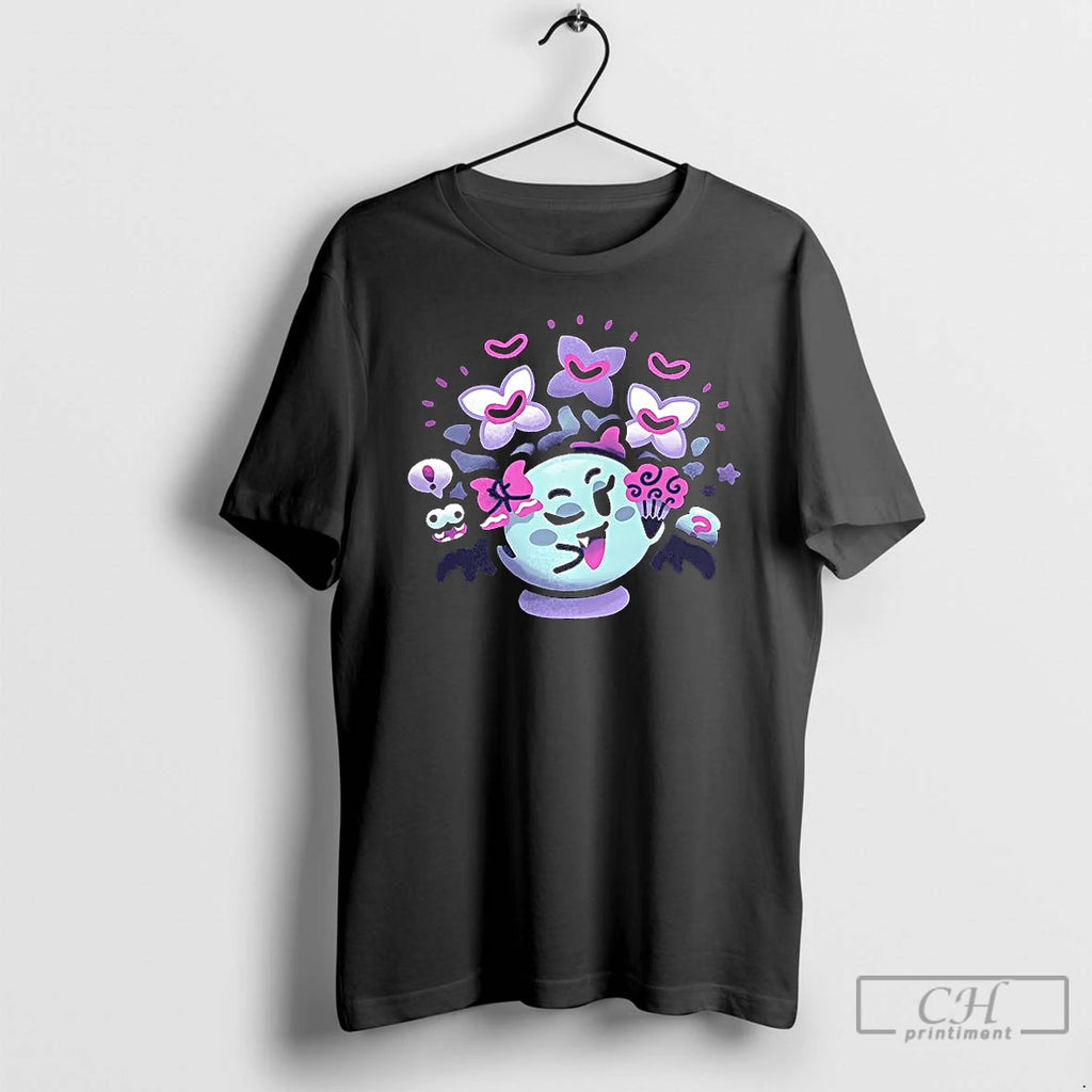Premium Forest Surprises Lady Bow Game Character Halloween T Shirts