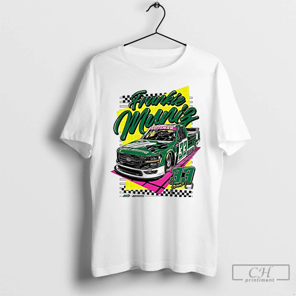 Premium Frankie Muniz 33 Nascar Signature T Shirts