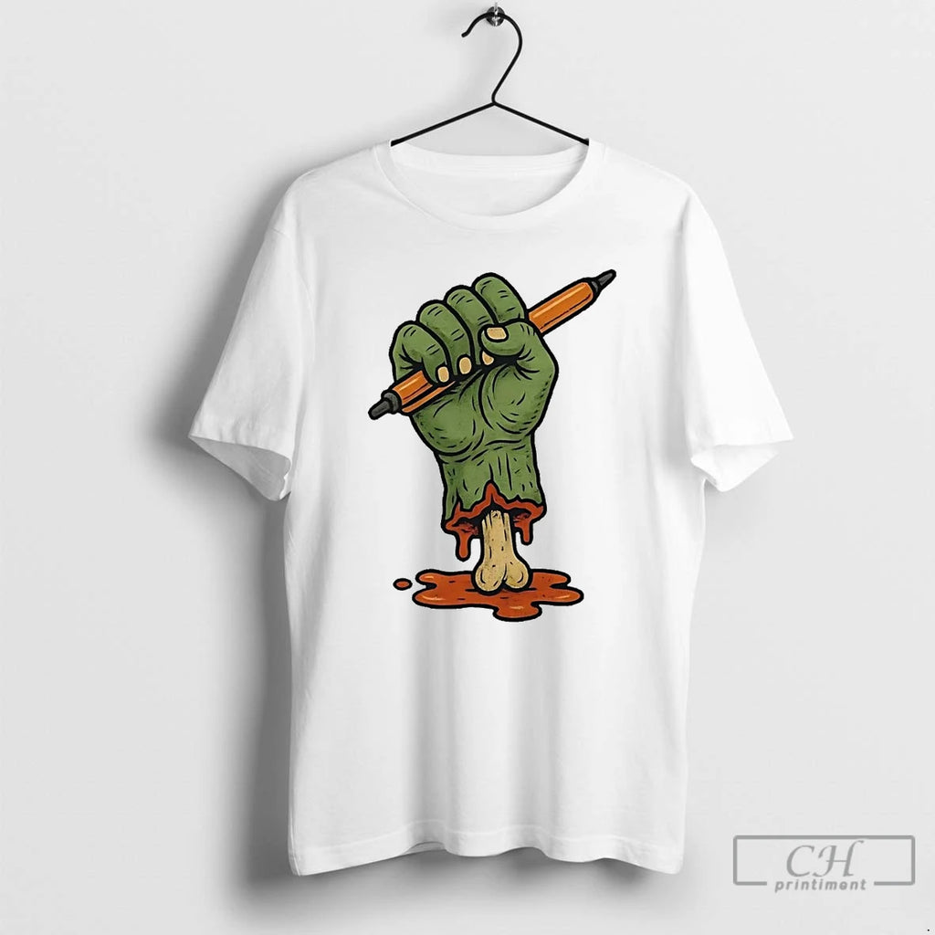 Premium Freedom From Censorship Zombie Hand Halloween T Shirts