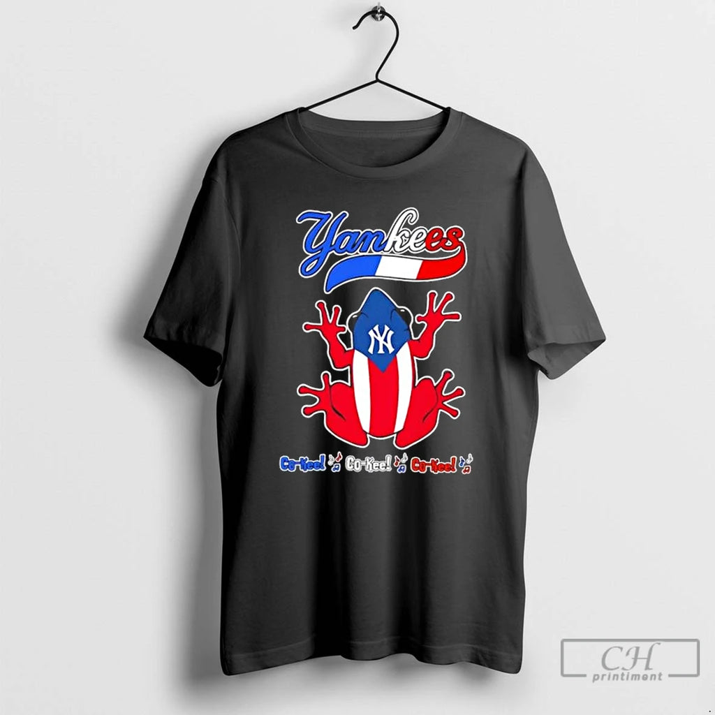Premium Frog New York Yankees Co Kee Co Kee Co Kee T Shirts