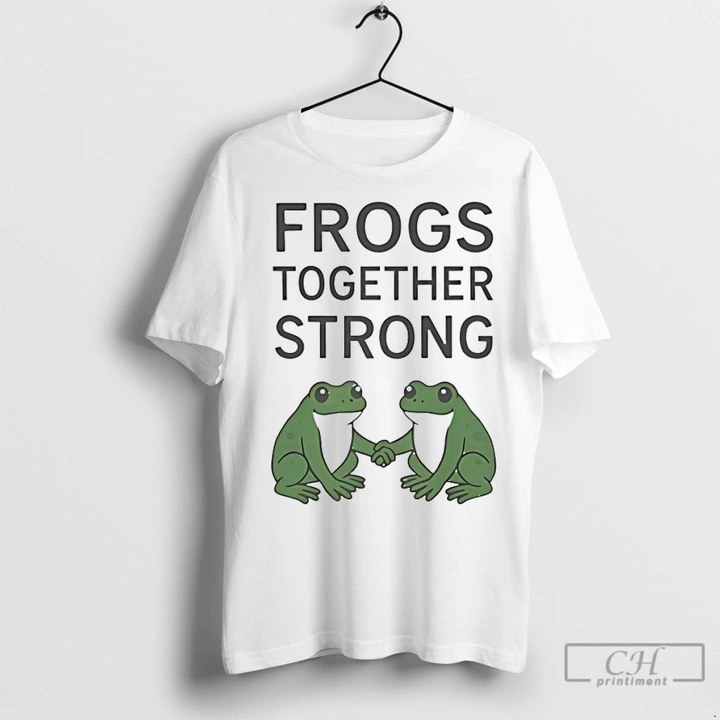Premium Frogs Together Strong