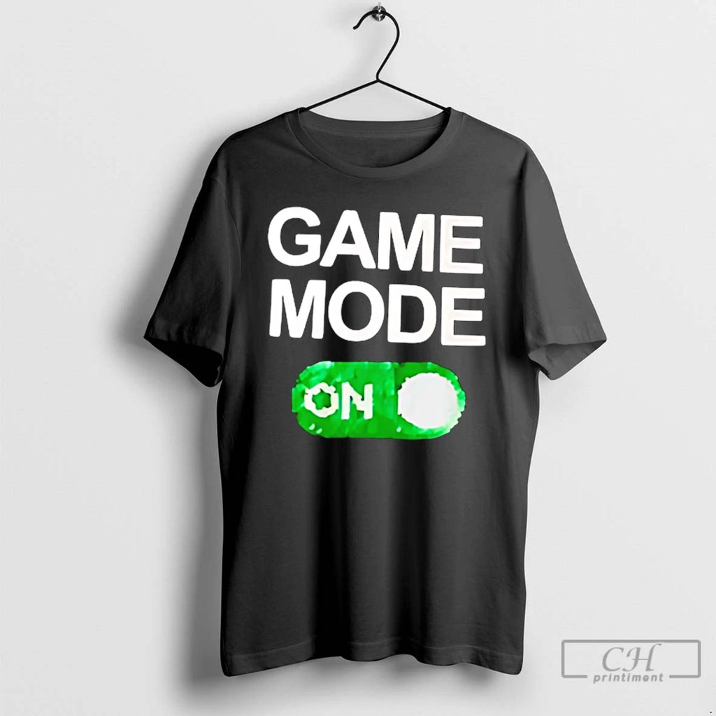 Premium Game Mode On T Shirts