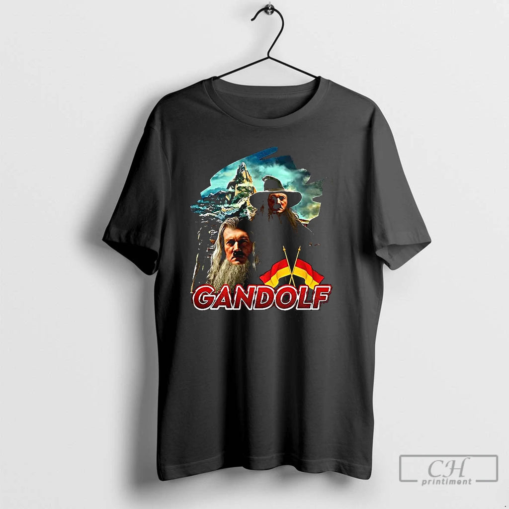 Premium Gandolf Gandolf Lord The Rings Parody T Shirts