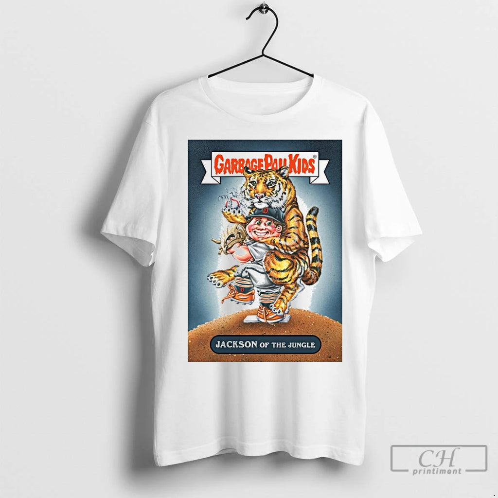 Premium Garbage Pail Kids Detroit Tigers Mlb Jackson Of The Jungle Bowman Chrome 2025