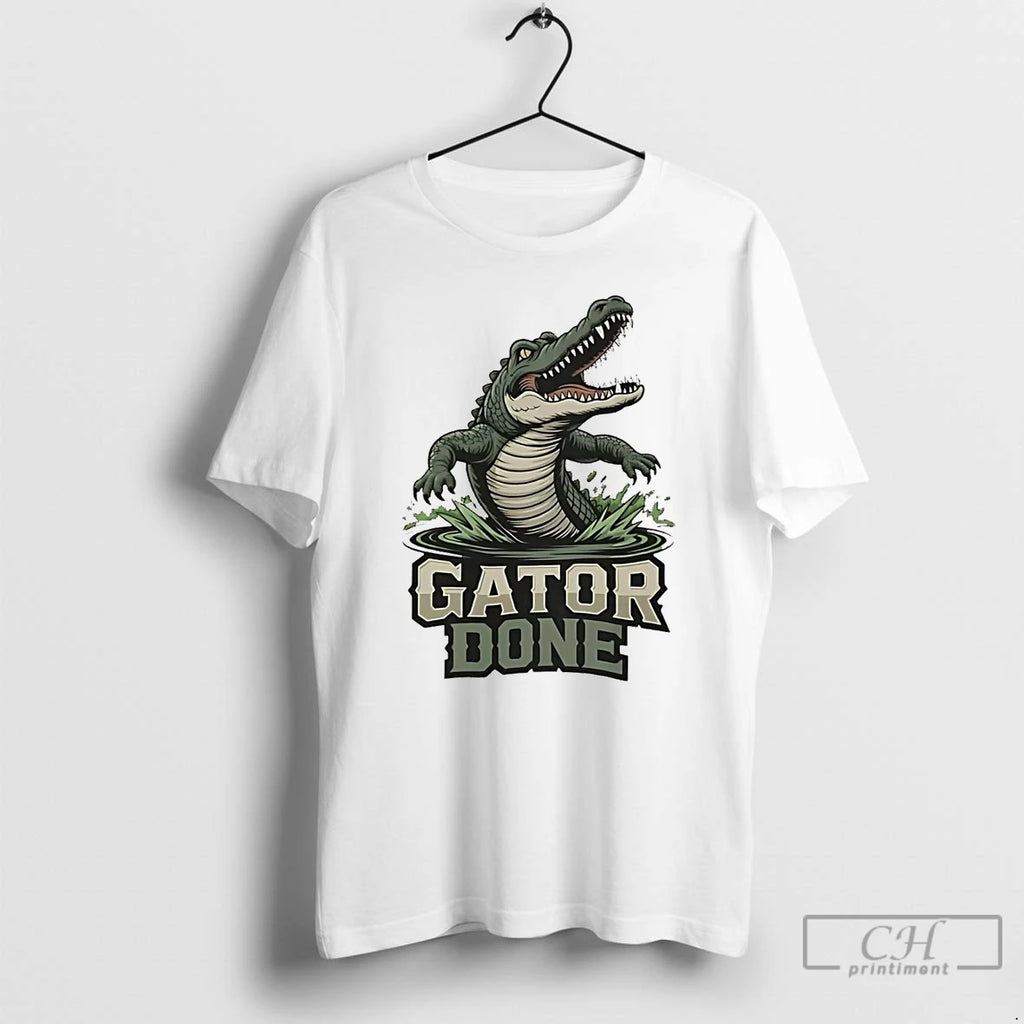 Premium Gator Done Louisiana Swamp T Shirts