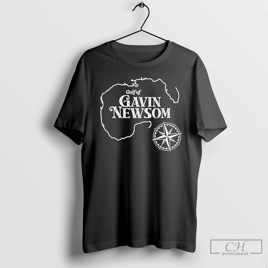 Premium Gavin Newsom Gulf Of Mexico Map T Shirts