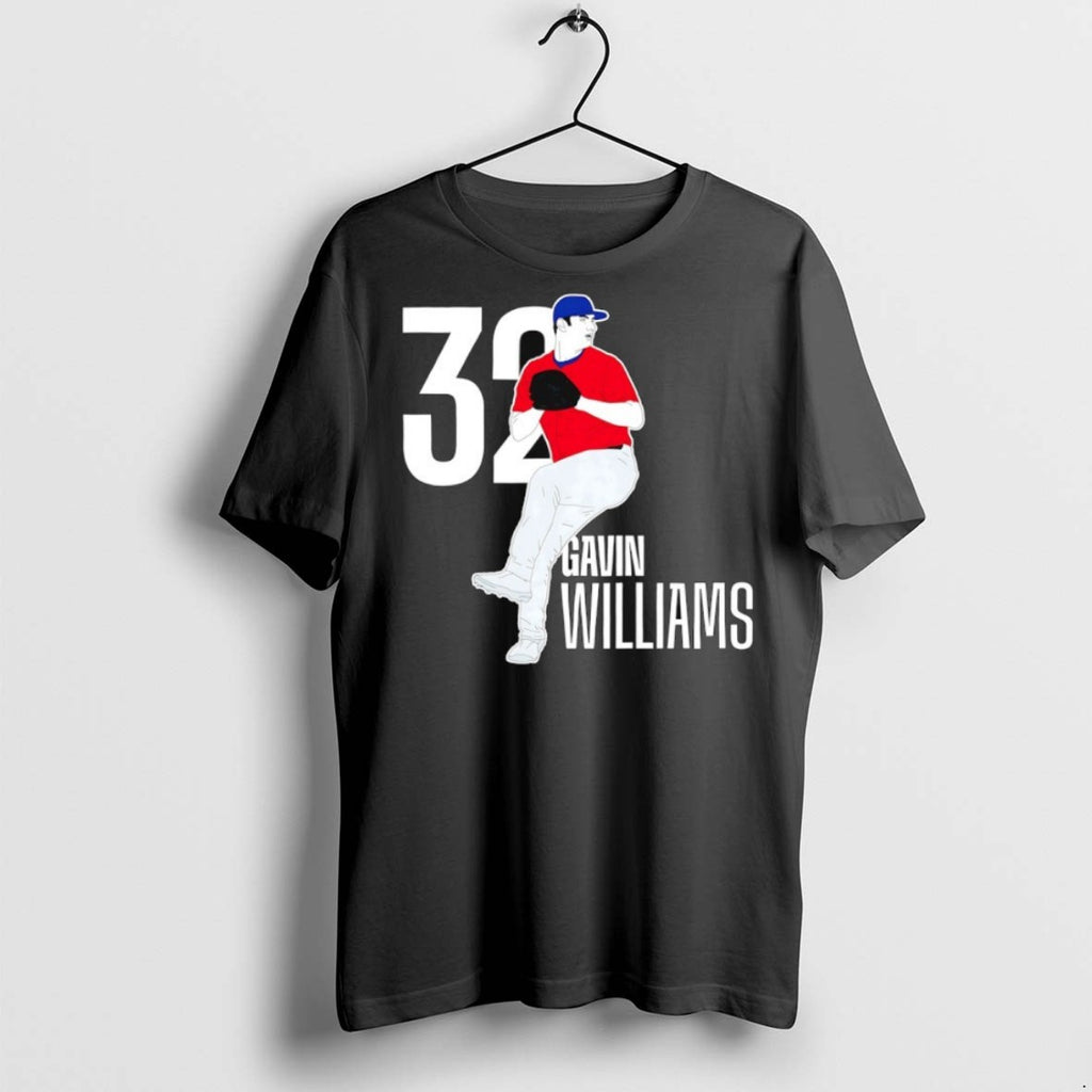 Premium Gavin Williams 32 Cleveland Guardians Baseball T Shirts
