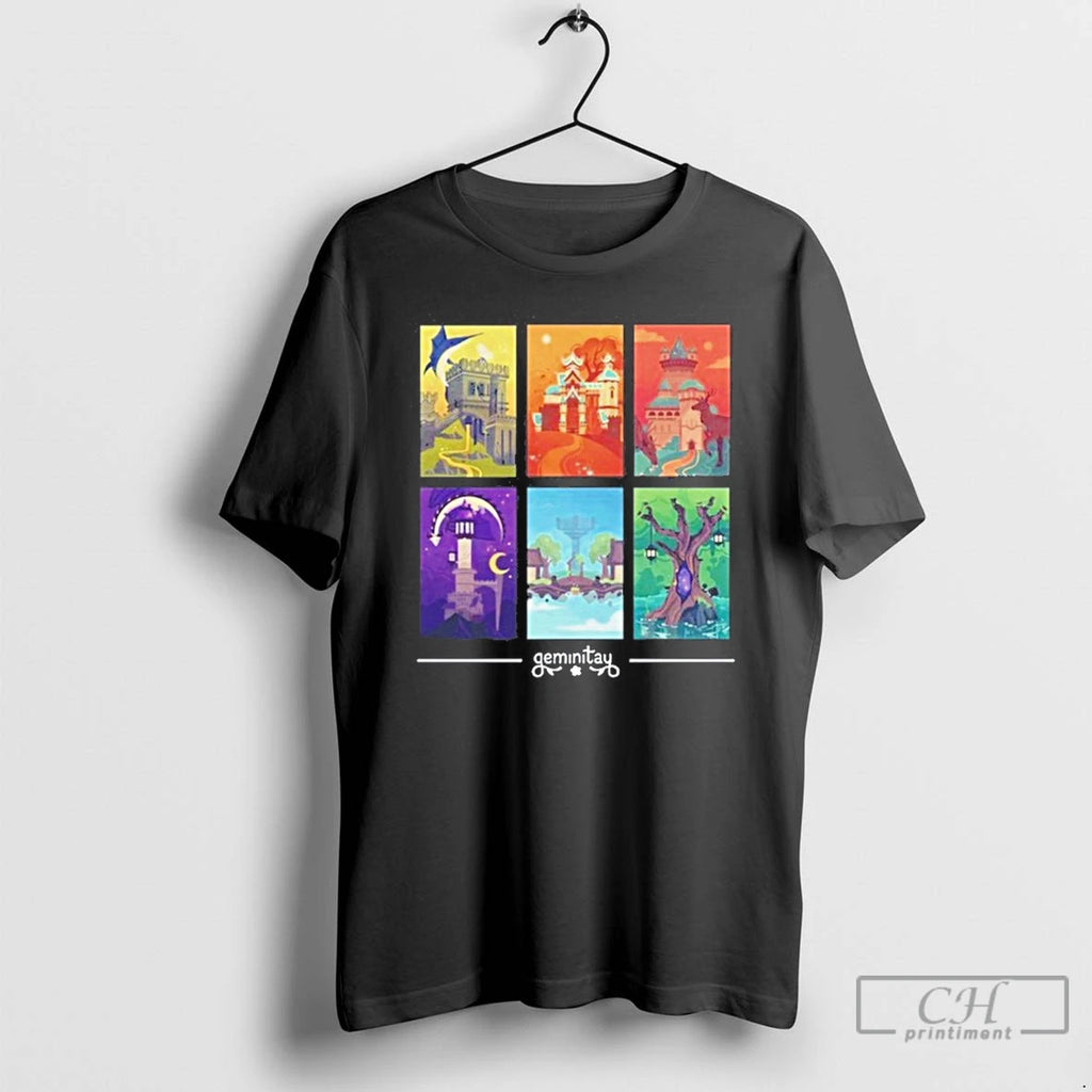 Premium Geminitay Rainbow Bases T Shirts
