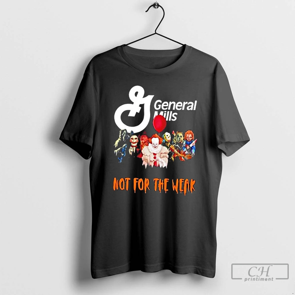 Premium General Mills X Horror Movies Halloween Not For The Weak T Shirts